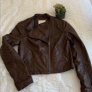Xhilaration moto leather jacket